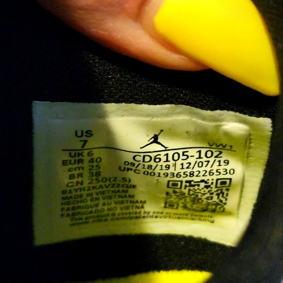 Jordan Air Max 200. Size 7 men. (8/8.5 women) - Picture 7 of 7